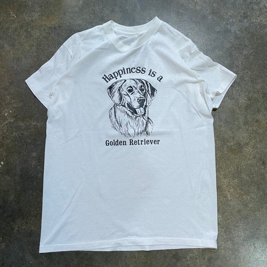 Happiness is a Golden Retriever Dog Tee