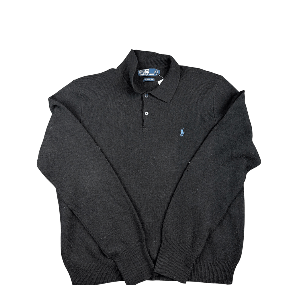 Polo by Ralph Lauren Lambswool Polo - Black (M)
