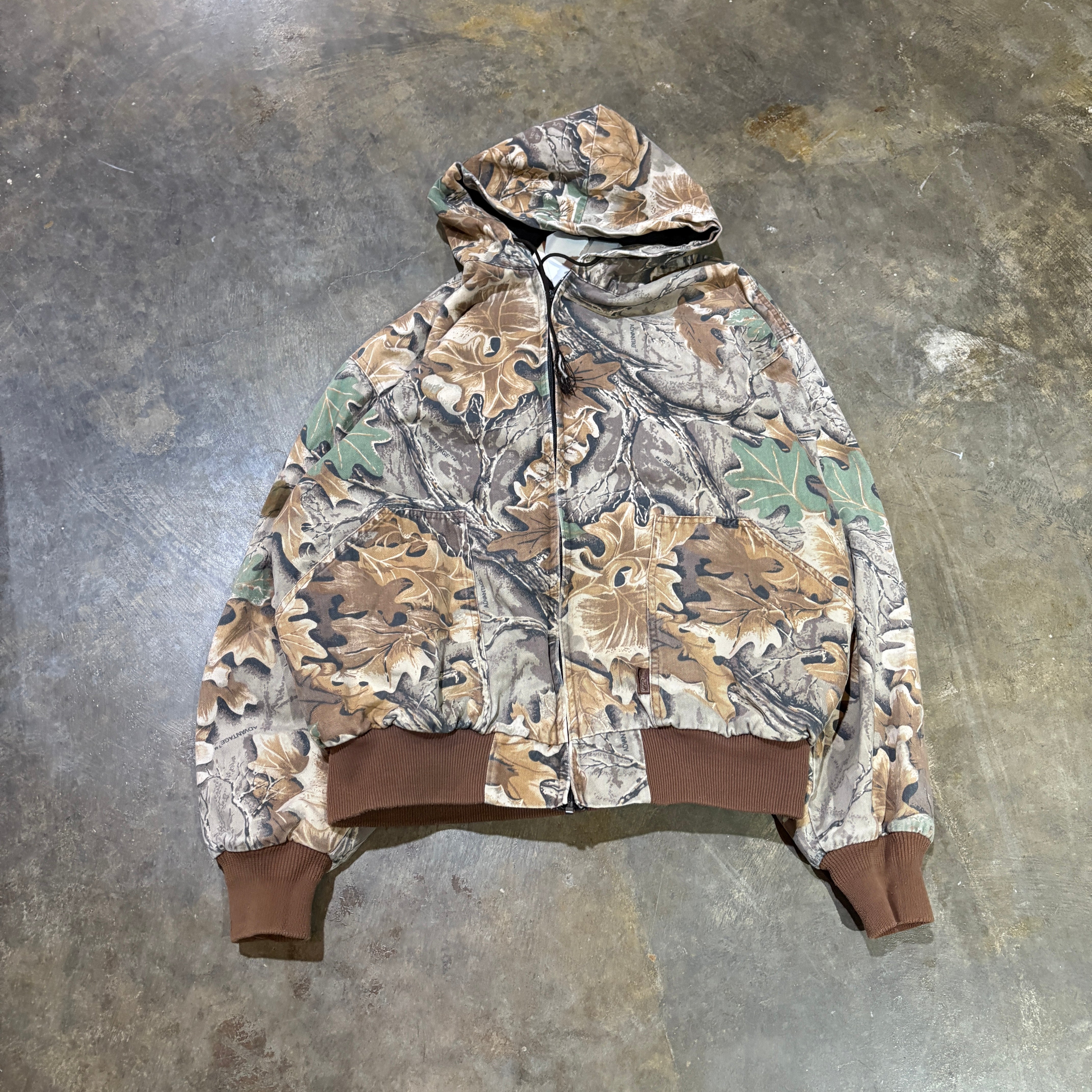 Walls Hunting Camo Hoodie Jacket (XL)