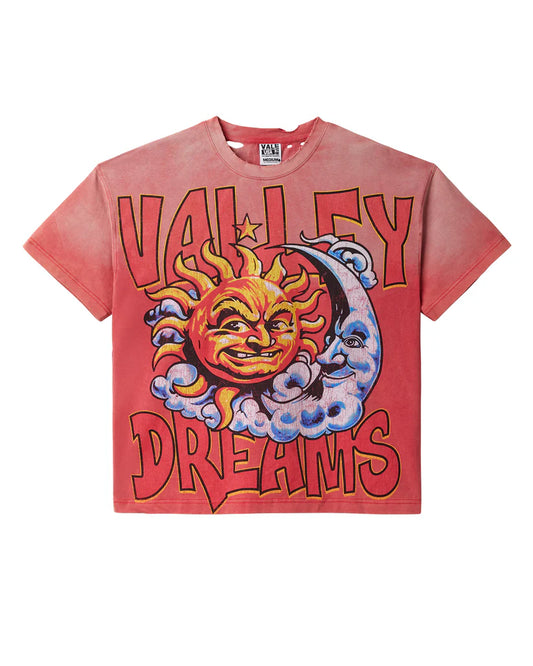 Vale Thrashed Red Sun Tee