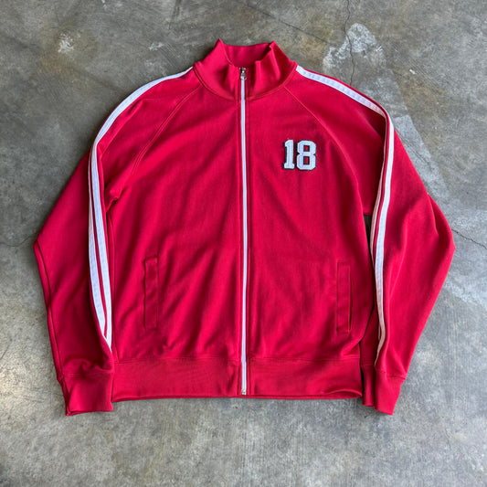 1990s Aeropostale Team Red Track Jacket (L)