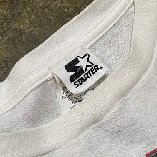 White Chicago Bulls 6 Time Eastern Conference Champs Tee