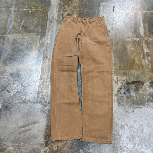 Carhartt Brown Fire Resistant Canvas Work Pants (30x32)