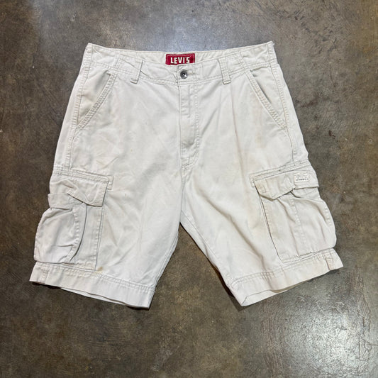 Tan Levis Cargo Shorts