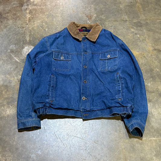 Eddie Bauer Wool-Lined Denim Jacket