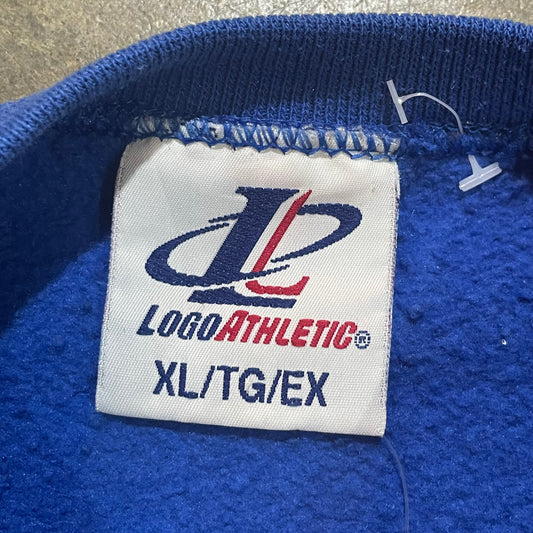 Blue 1996 St. Louis Rams Logo Athletics Crew