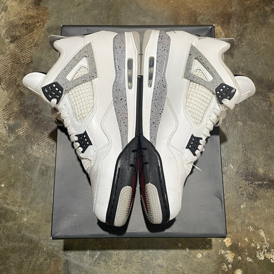 Jordan 4 White Cement 2025 Used