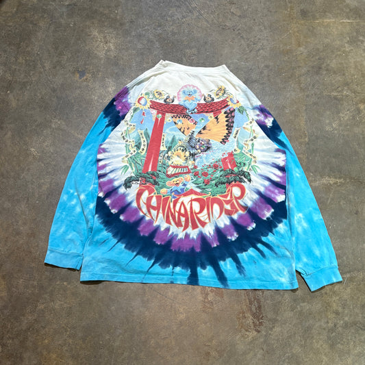 1997 Grateful Dead Japan Tie Dye LS Tee