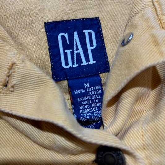 Yellow Gap Denim Jacket