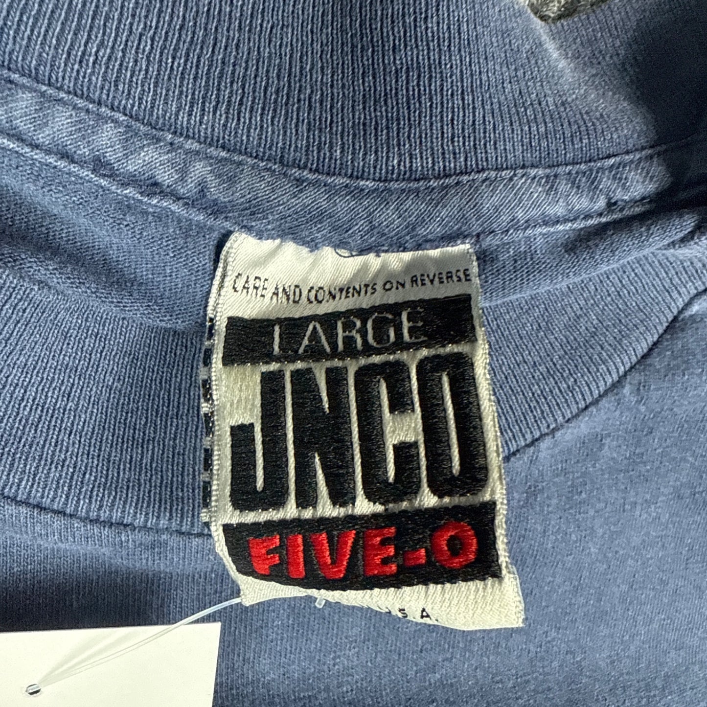 JNCO Five-O Crime Scenes Tee - Navy Blue (L)
