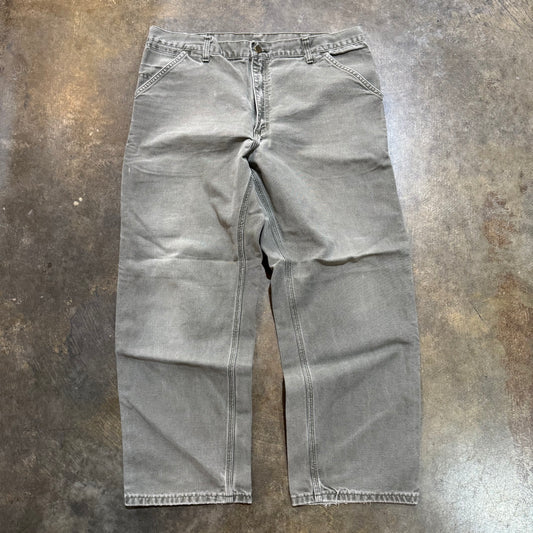 Olive Green Carhartt Carpenter Pants