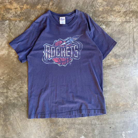 Navy Pro Player Rockets Tee