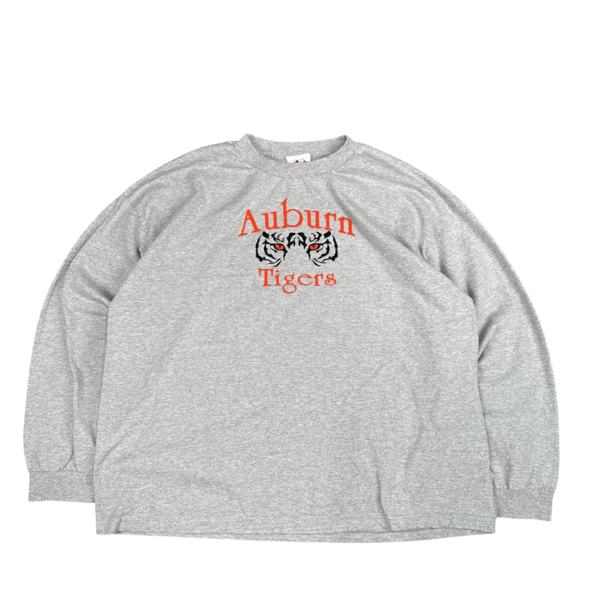 Majestic Auburn Tigers Long Sleeve - Heather Gray (XL)