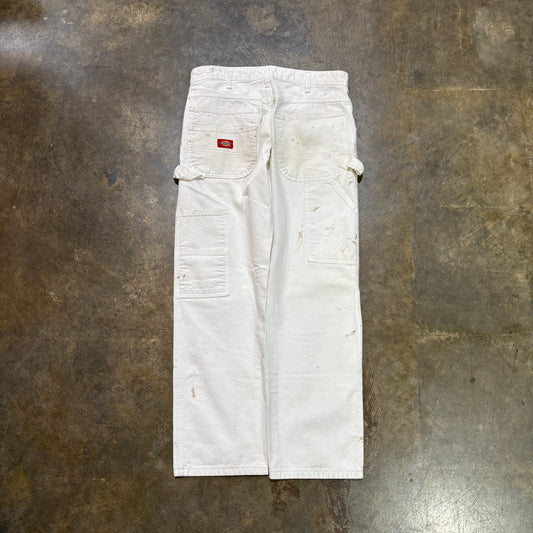 White Dickies Painter Pants29