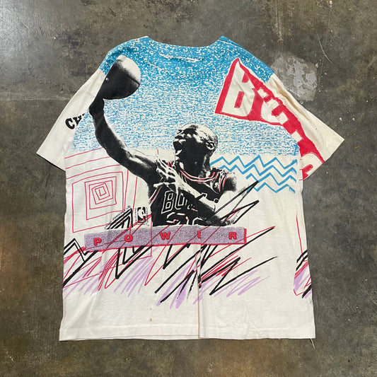 Bulls Magic Johnson AOP MJ Tee