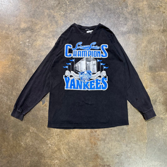 Black Subway Series LS Tee