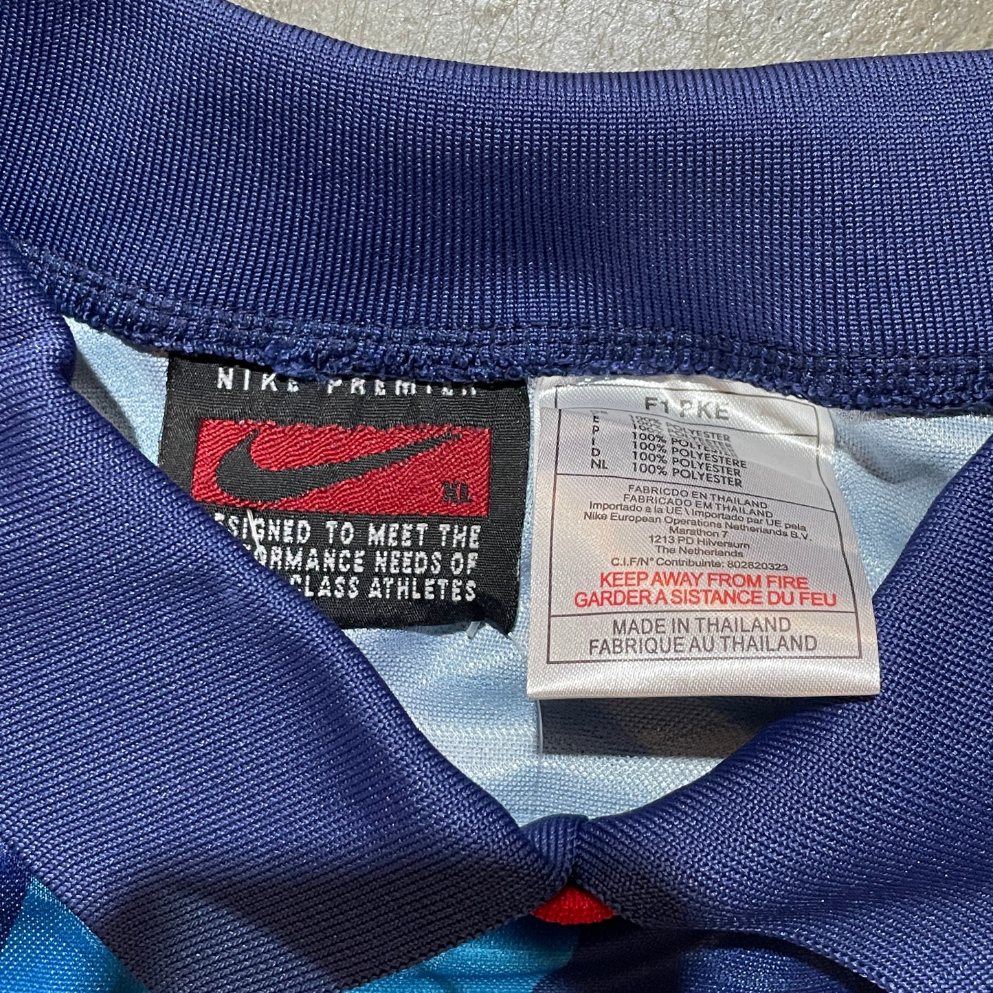 1990s Nike Arsenal JVC Football Jersey (XL)