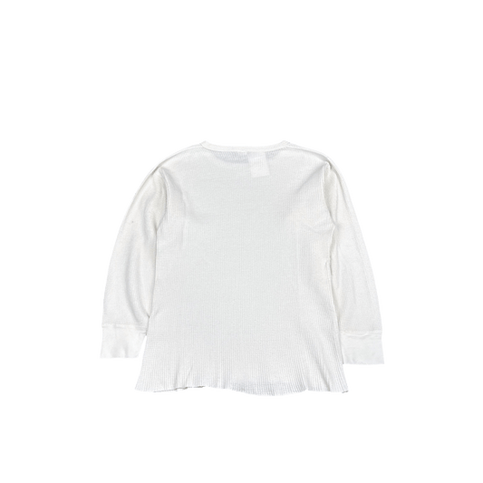 TopsAll Thermal Long Sleeve - Off White (XL)