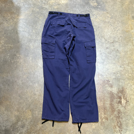 Navy Cargo Work Pants