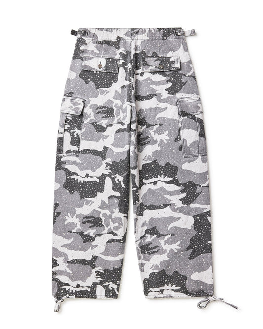 Vale Winter Crystal Camo Cargos