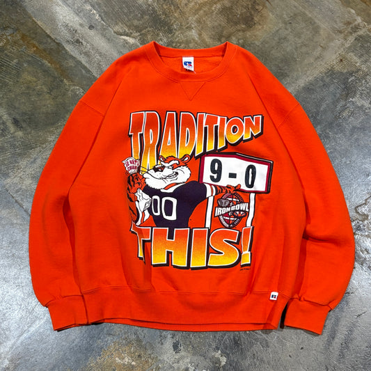 Auburn Iron Bowl Tradition This Orange Crewneck