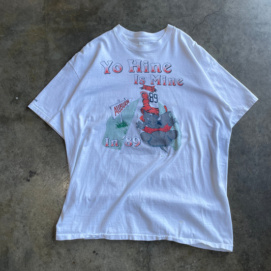 1989 Yo Hine Is Mine Auburn Tee