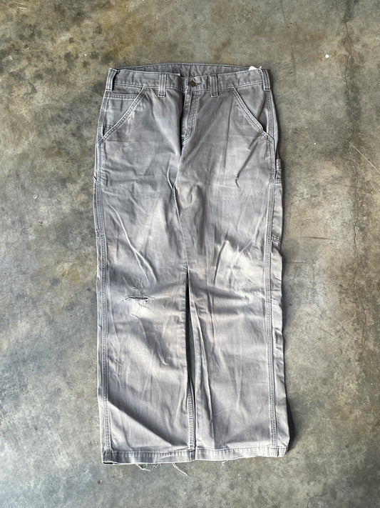 Thrashed Grey Carhartt Carpenter Pants1