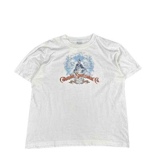 Columbia Sportswear Co. Graphic Tee - White (L)
