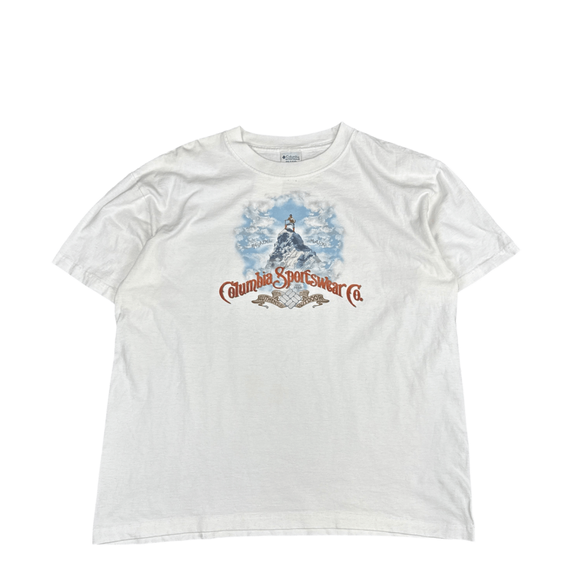 Columbia Sportswear Co. Graphic Tee - White (L)