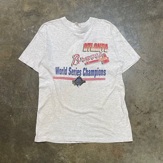 1998 Atlanta Falcons NFC Champs Tee Starter Grey