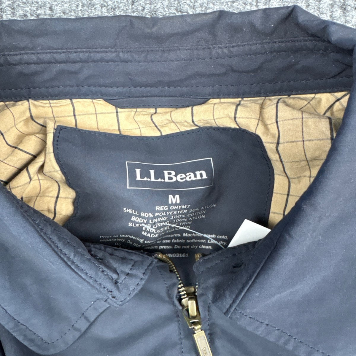 L.L.Bean Harrington Jacket - Navy (M)