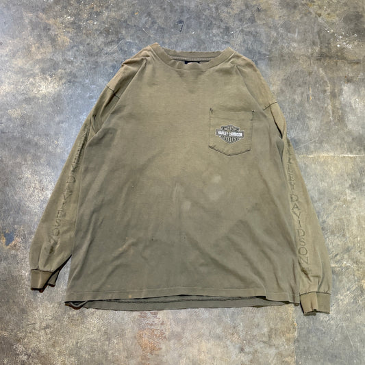 Harley-Davidson North End Plattsburgh Long Sleeve Tee (XL)