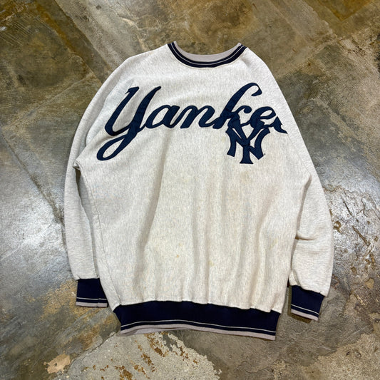 Grey Yankees Legend Athletic Crossbody Crew