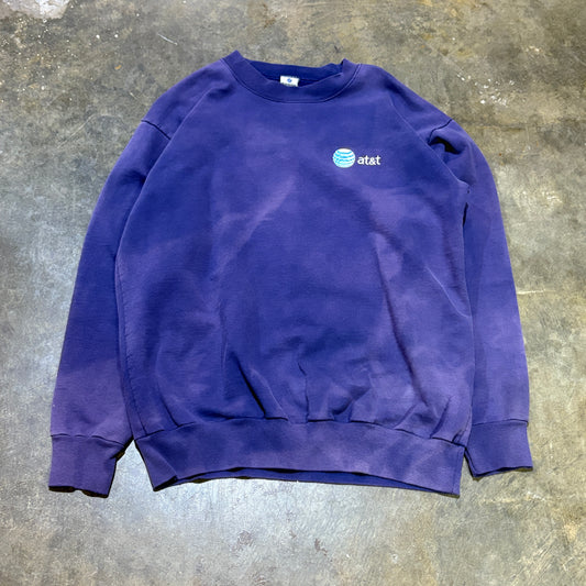 Faded Navy AT&T Crew