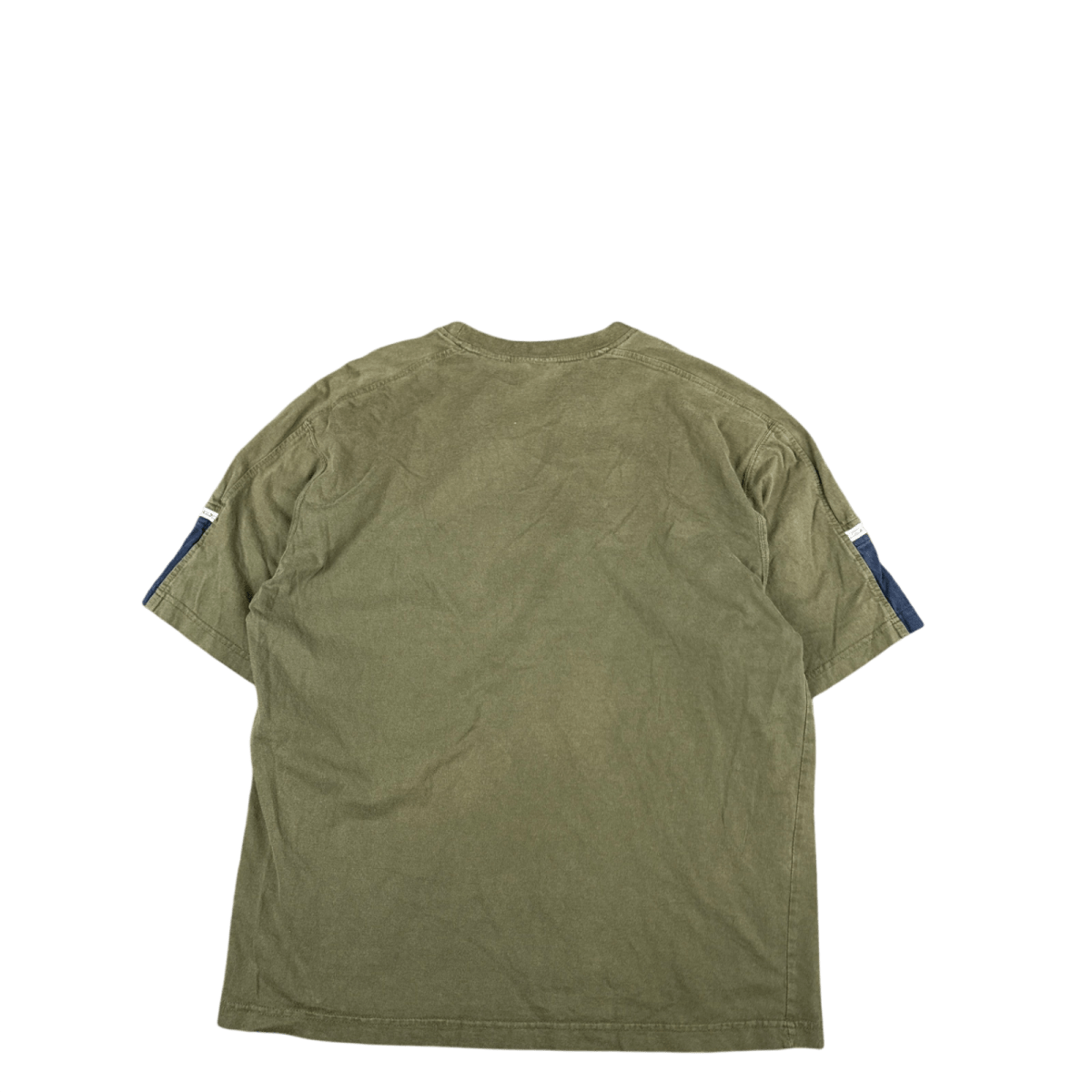 Boundaries Olive Stripe Tee (L)