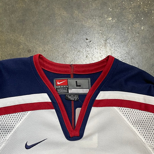 White Nike USA Hockey Jersey