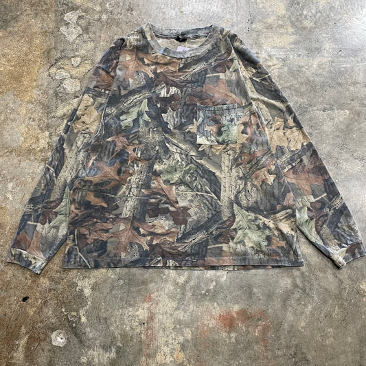 Liberty Advantage Timber Camo Long Sleeve Tee XL