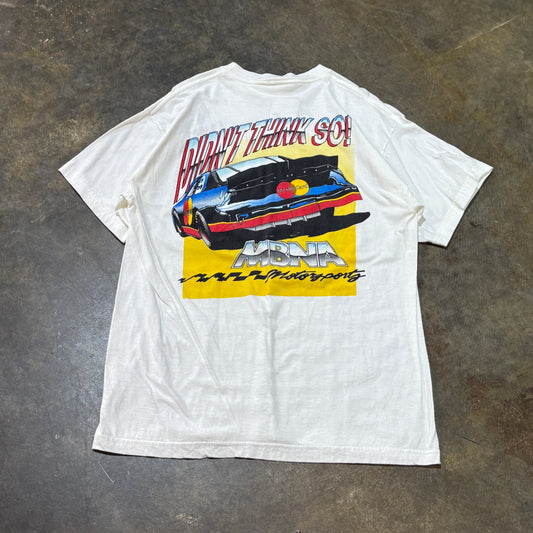 White Mastercard "Catch us if you can" Race Tee
