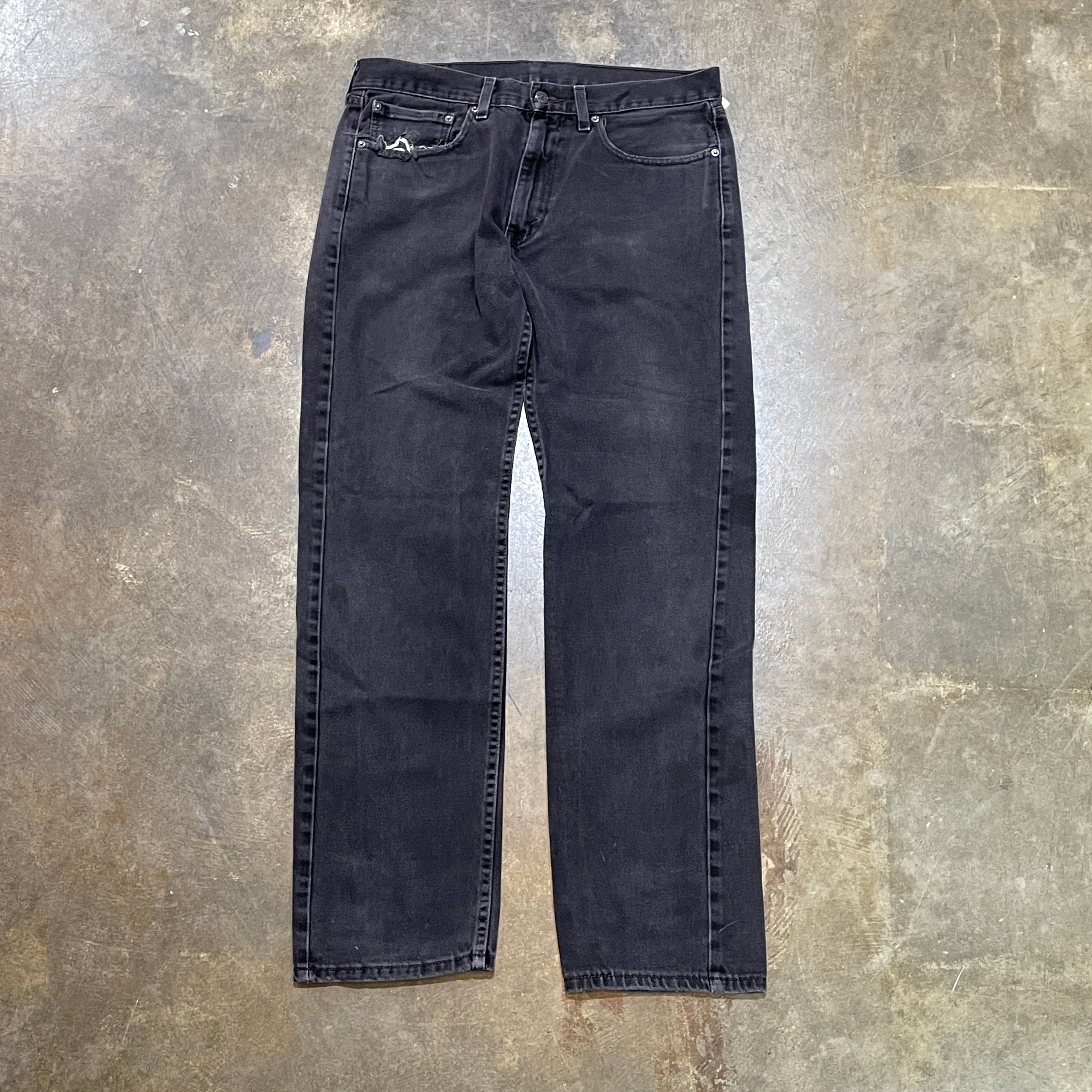 Levi's Black Denim Jeans (L)