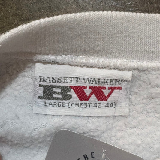 Auburn white paw print sweatshirt