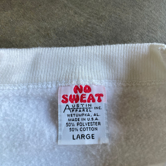 Auburn 3 In A Row 15-10 White Crewneck