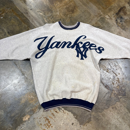 Grey Yankees Legend Athletic Crossbody Crew
