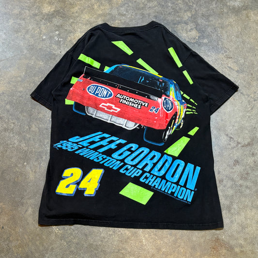 Black Nutmeg AOP Jeff Gordan Tee