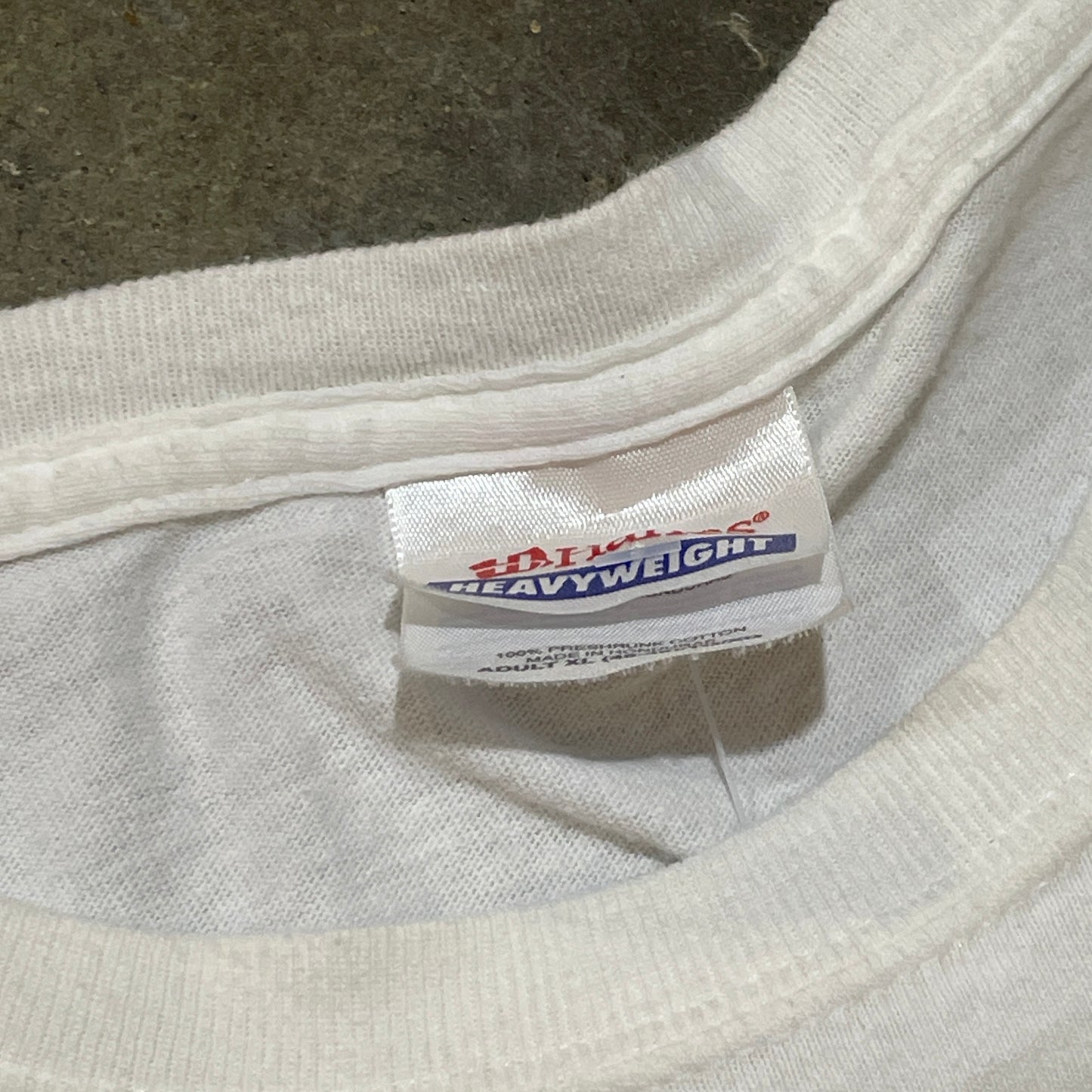 1990s Atlanta Hawks Hanes Heavyweight Graphic T-Shirt (XL)