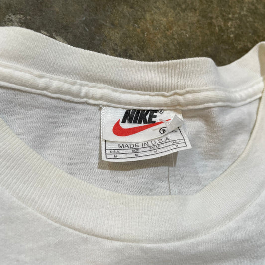 Nike White Tag Big Symbol Sprinkle Tee