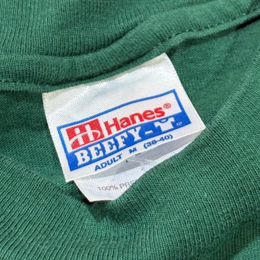 Green Embroidered 1996 Atlanta Olympics Hanes Tee