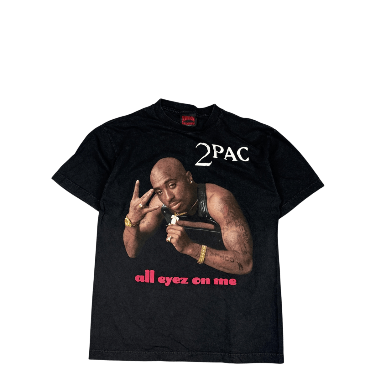 Death Row Records 2Pac All Eyez On Me - Black (S)