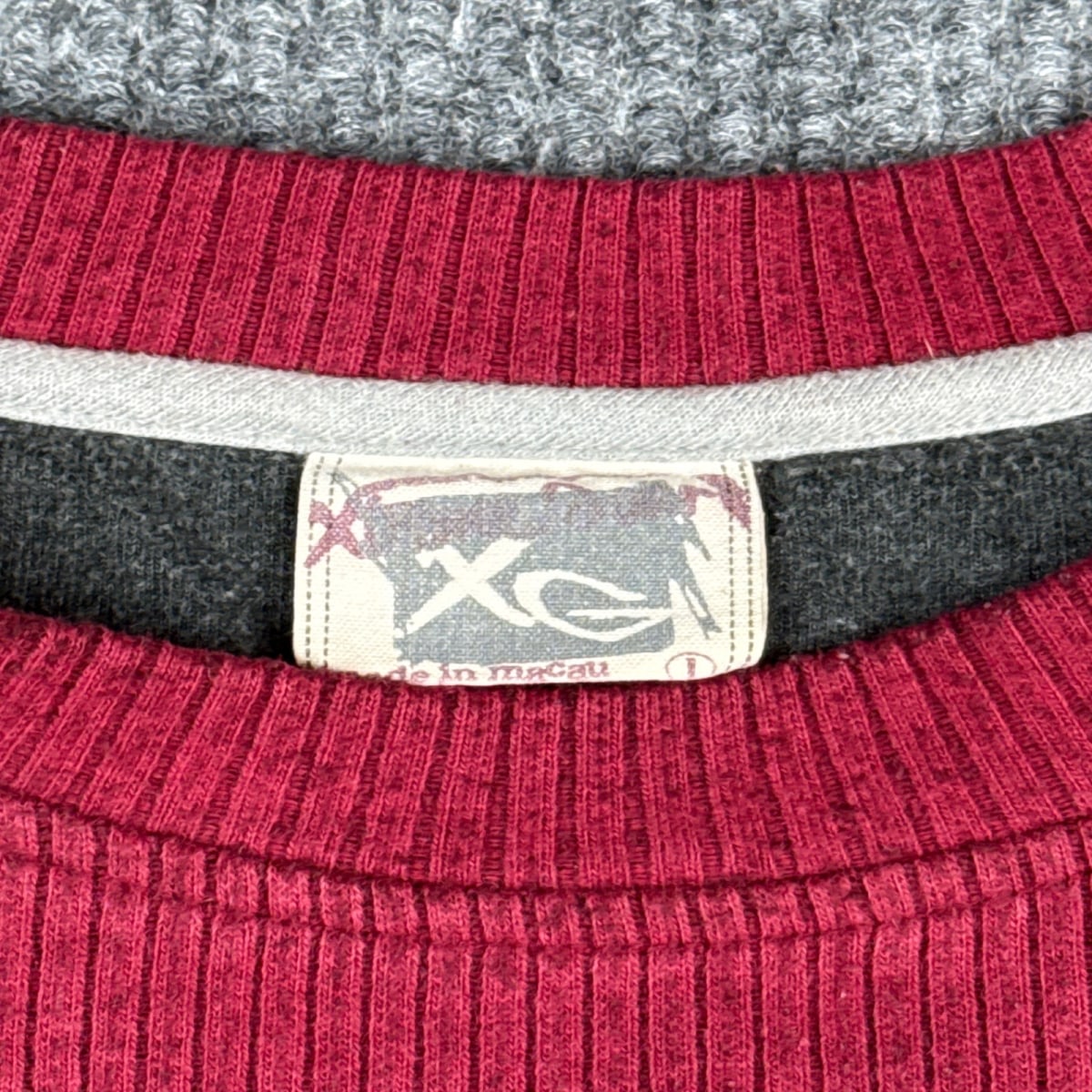 XCE Striped Pullover - Red (Unknown Size)