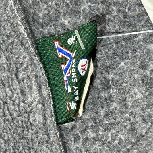 Grey Fleece Auburn Tigers Zip Up