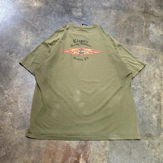 2000s Harley-Davidson Classic Logo Tee (2XL)